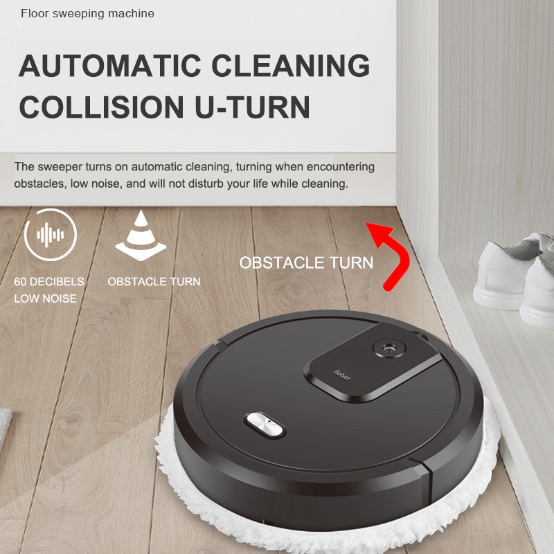 新しいスマート掃除とモップロボット掃除機乾湿両用モップ充電式 - Vacuum Cleaner Smart Home のレビューと価格