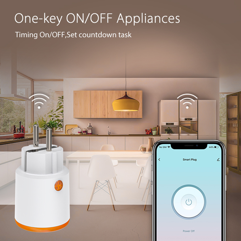 スマート Zigbee プラグソケット 3680 ワット 1 - Smart Home Diy のレビューと価格