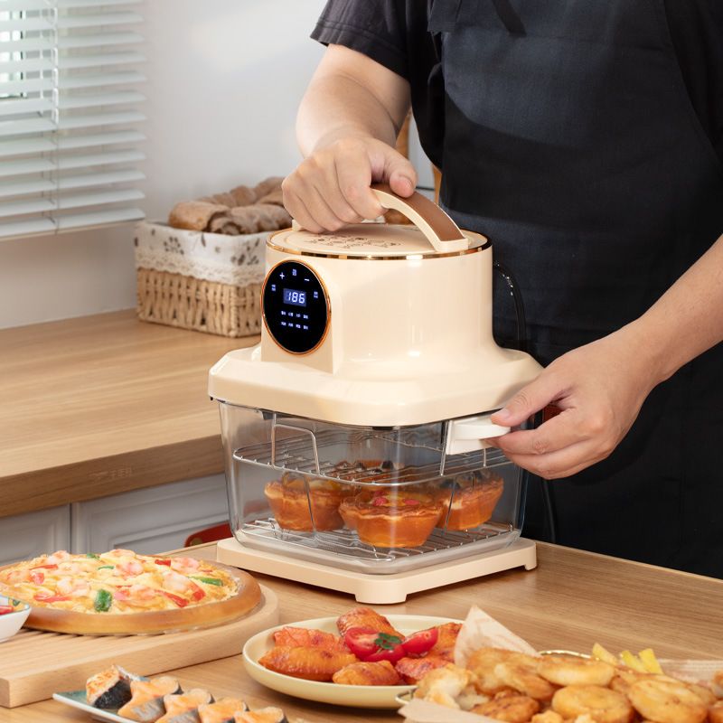 スマートホームビジュアルボイスエアフライヤー大容量オーブン多 - Smart Home Oven のレビューと価格