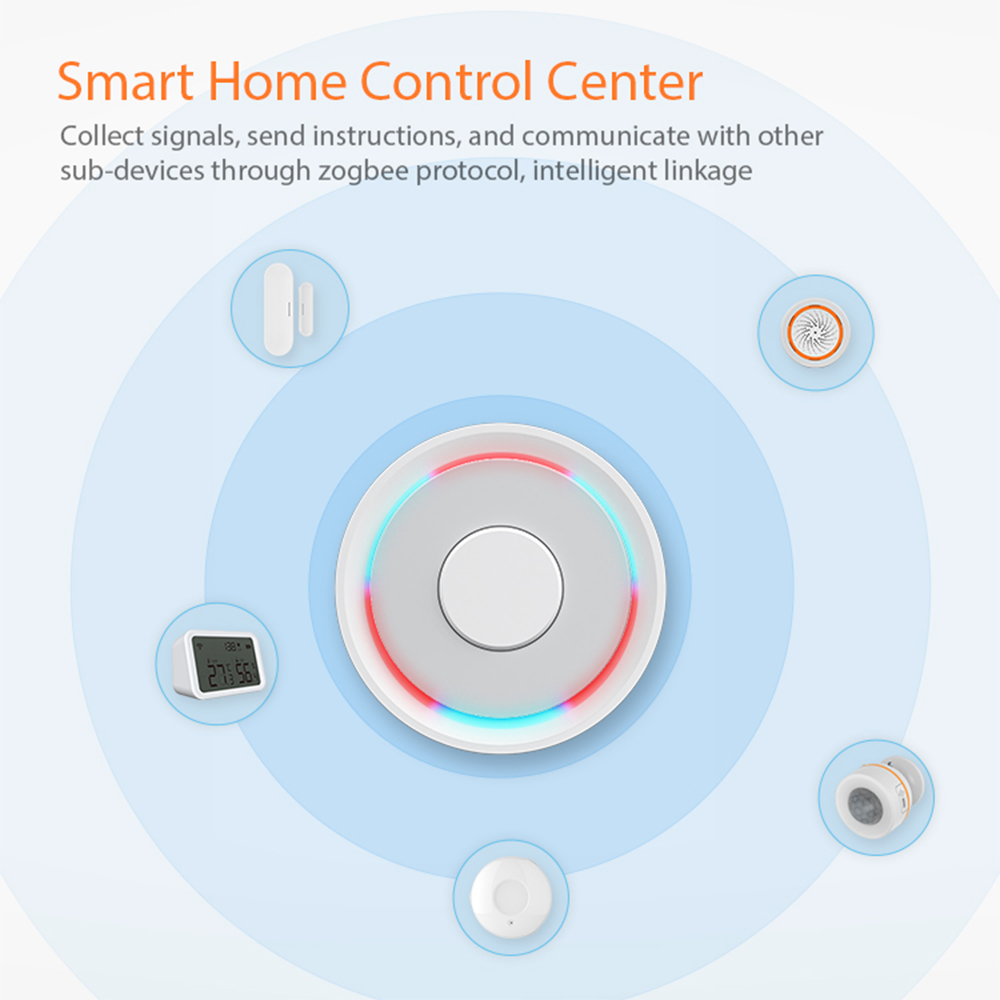 Tuya スマート ZigBee ワイヤレス/有線ゲートウェ - Smart Home Bridge のレビューと価格