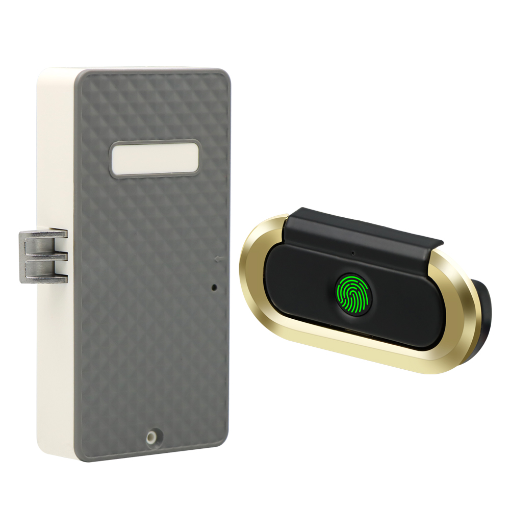 生体指紋ロック盗難防止スマート引き出しロックキーレス指紋セキ - Smart Door Lock のレビューと価格
