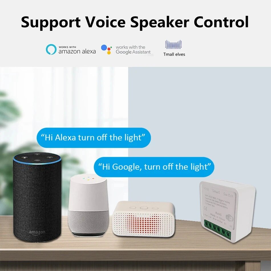 Tuya Smart Lifeアプリ対応 Mini 16A  - Smart Home Villa のレビューと価格
