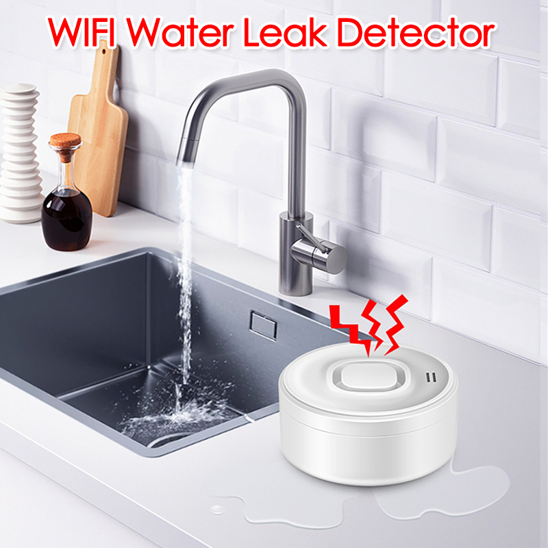 スマートWIFI水漏れ検知器 100dB大音量アラーム リモ - Wifi Water Leak Detector のレビューと価格