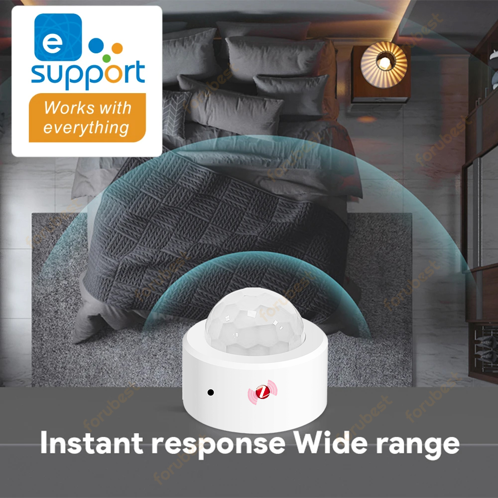 Zigbee 3.0 人感センサー PIR 赤外線検出器 ス - Smart Home Bridge のレビューと価格
