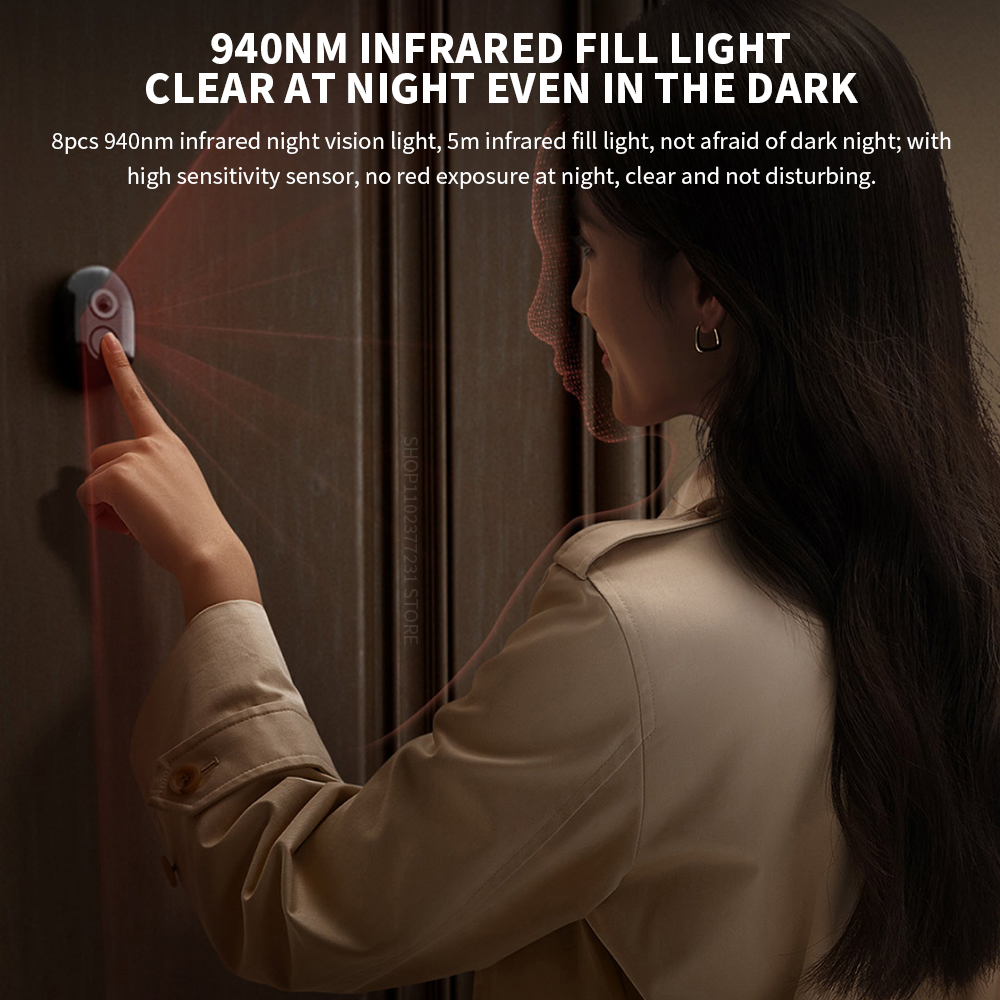 Xiaomiスマートキャットアイ2 WiFiワイヤレスカメラ - Smart Home Video Doorphone Ezviz のレビューと価格