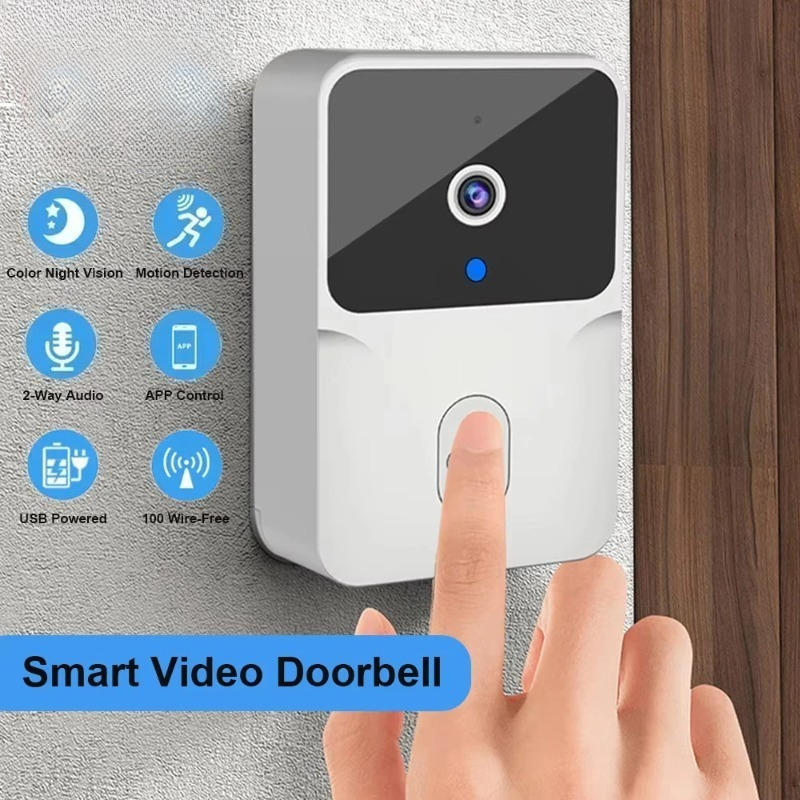 スマートホームWiFiドアベルHDカメラ赤外線アラーム無線双 - Smart Home Video Doorphone Ezviz のレビューと価格
