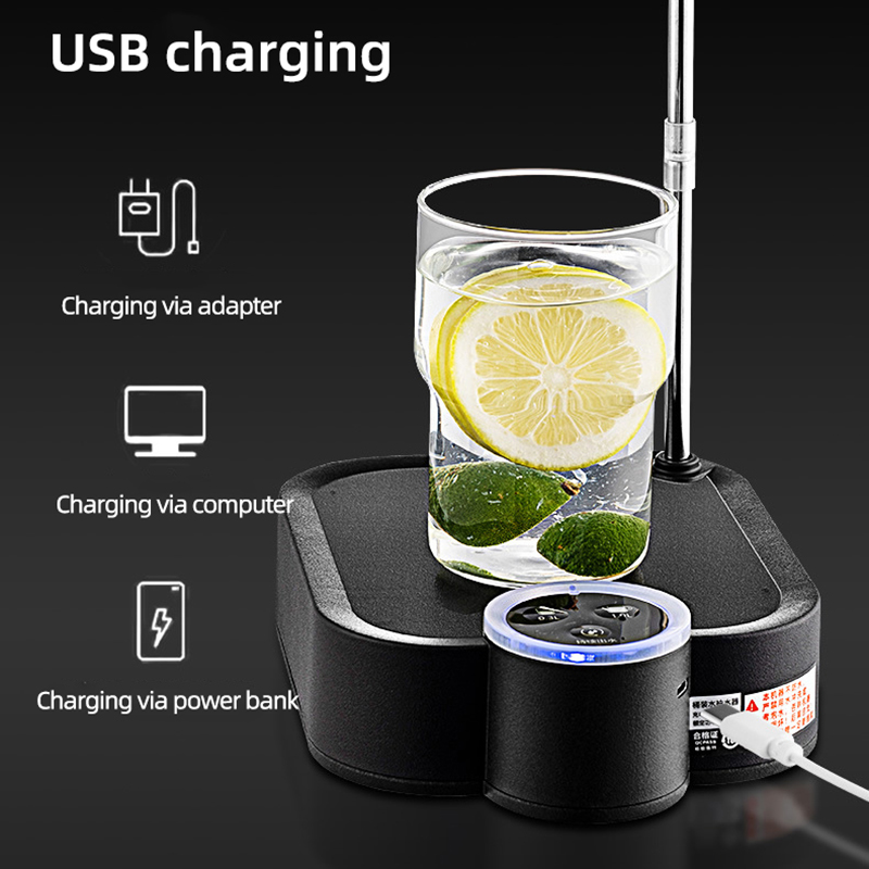 スマート電動ウォーターポンプ、充電式自動給水器、ガロンボトル - Smart Home Yam Pounder のレビューと価格