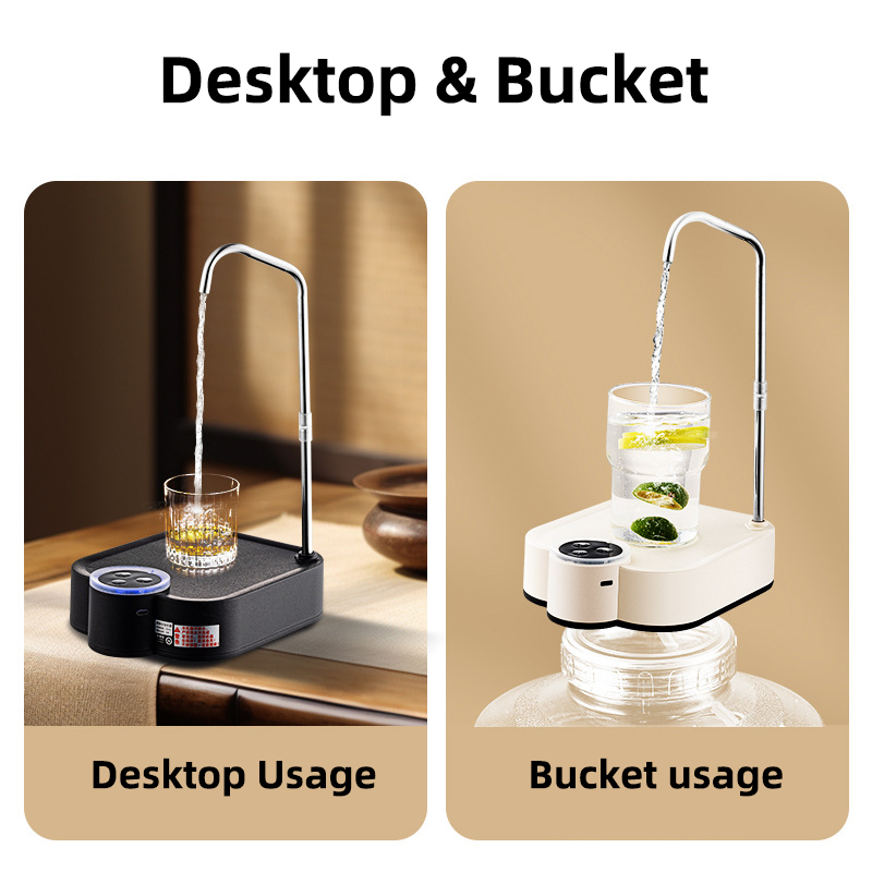 スマート電動ウォーターポンプ、充電式自動給水器、ガロンボトル - Smart Home Yam Pounder のレビューと価格