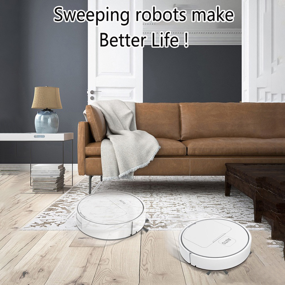 ウェットモップ掃除機 USB 充電式 1000Pa 吸引ロボ - Vacuum Cleaner Smart Home のレビューと価格